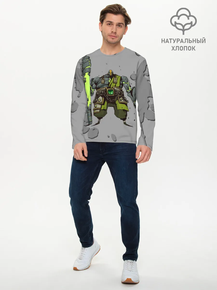 Мужской лонгслив базовый / Земеля | Dota 2