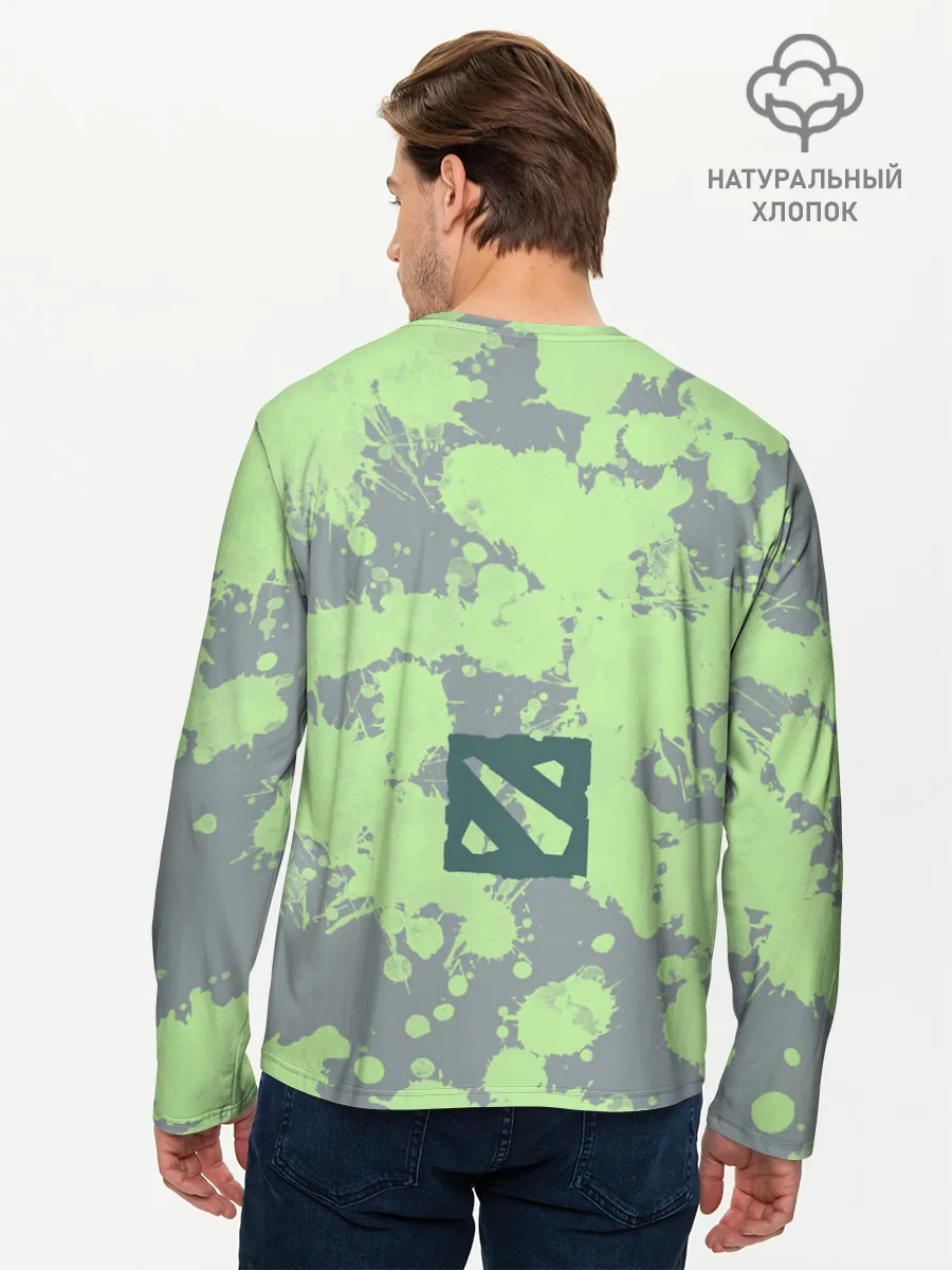 Мужской лонгслив базовый / Визаж | Dota 2