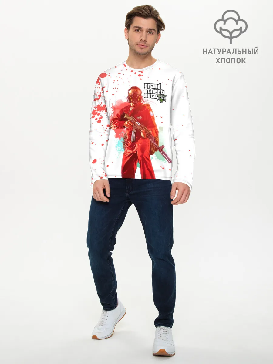 Мужской лонгслив базовый / Grand Theft Auto V | GTA 5