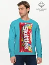 Мужской лонгслив базовый / Skittles original
