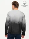 Мужской лонгслив базовый / Туманный лес