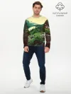 Мужской лонгслив базовый / Красивый лес