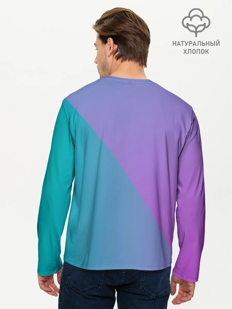 Мужской лонгслив базовый / Всё будет ЗБС