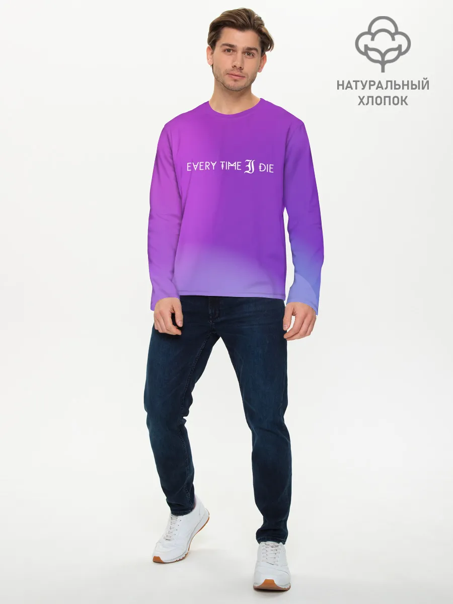 Мужской лонгслив базовый / Every time i die