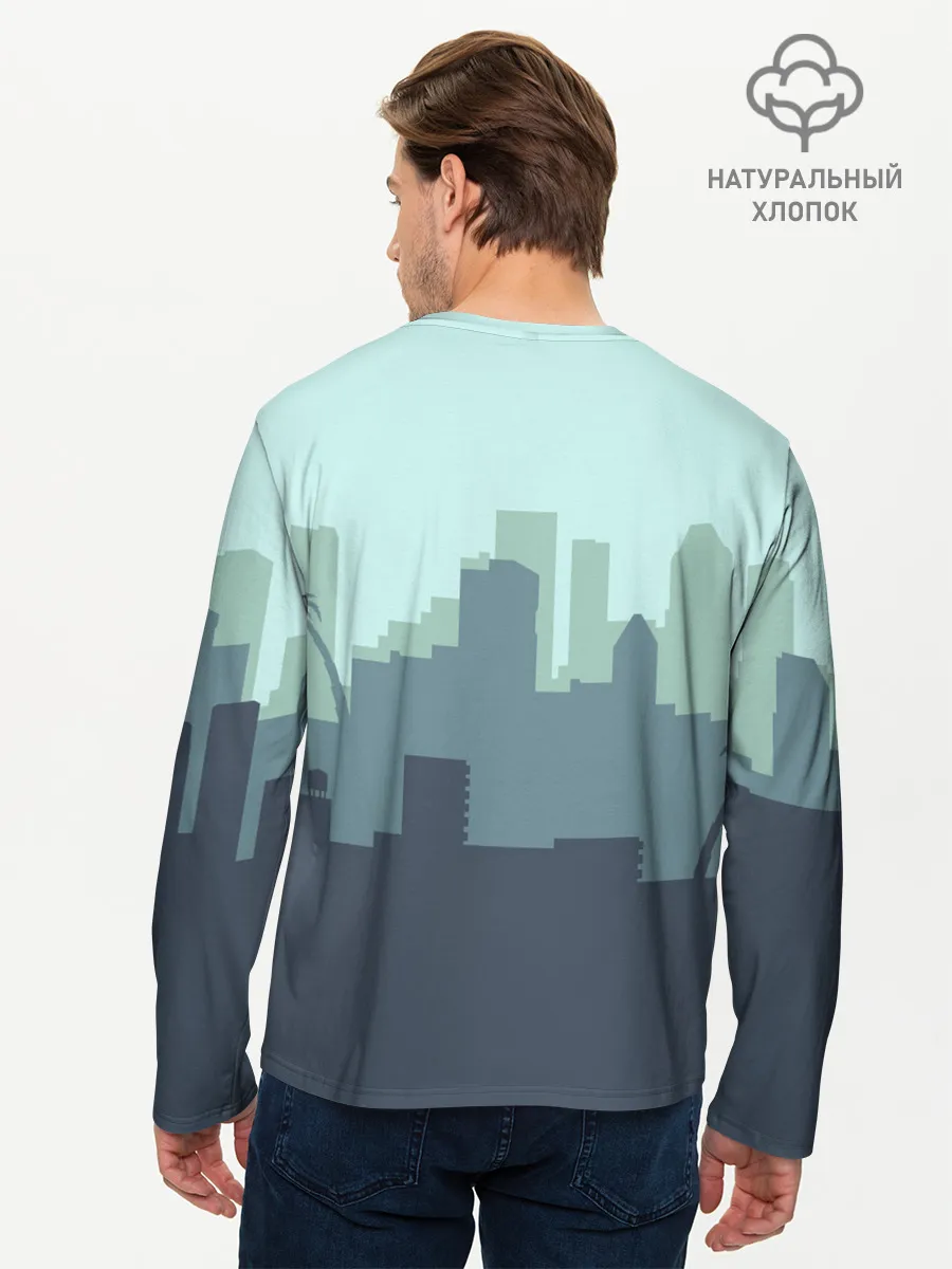 Мужской лонгслив базовый / Майкл Тревор Франклин GTA