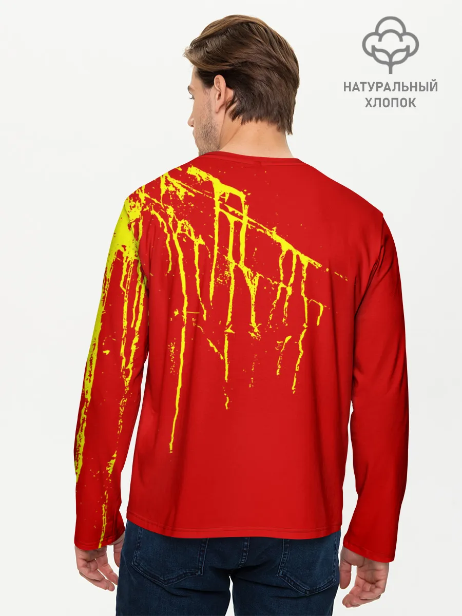 Мужской лонгслив базовый / PERKAHOLIC