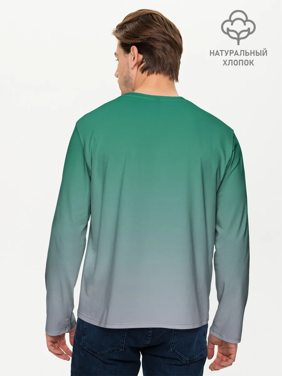 Мужской лонгслив базовый / официантка горшок золота