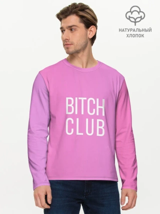 Мужской лонгслив базовый / Bitch club