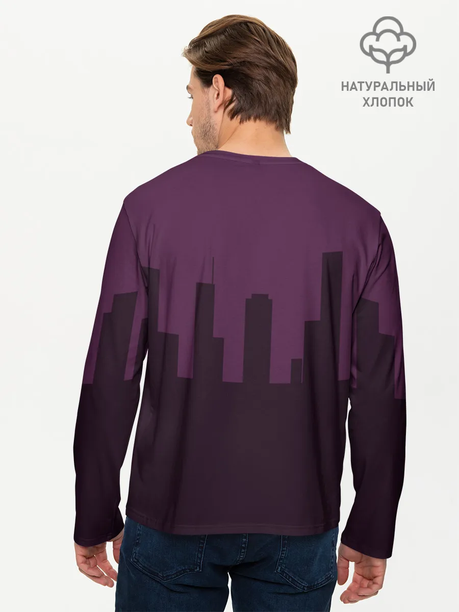 Мужской лонгслив базовый / Собака