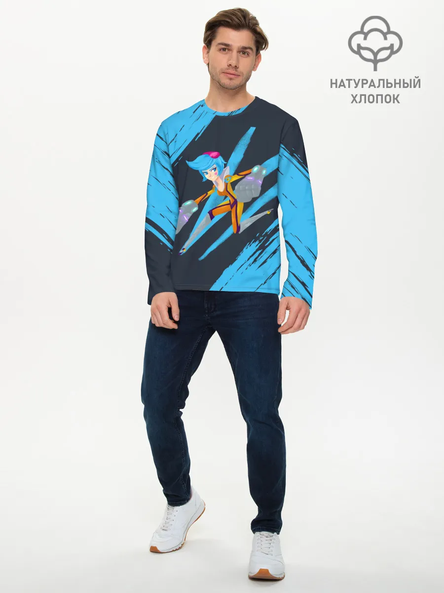 Мужской лонгслив базовый / Art | LOL