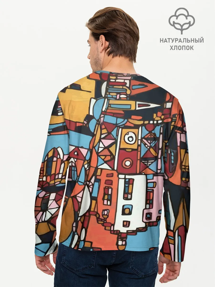 Мужской лонгслив базовый / Франкфурт