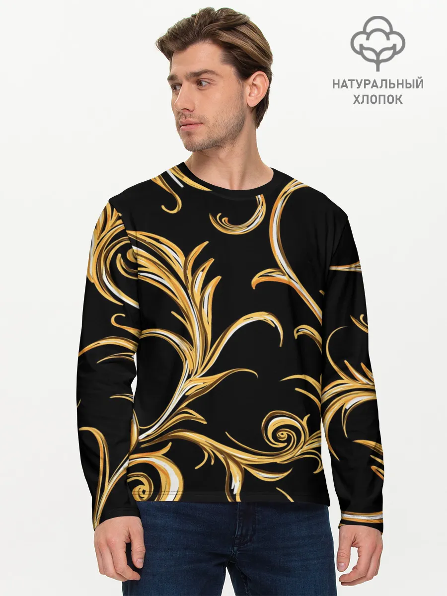 Мужской лонгслив базовый / Лиана