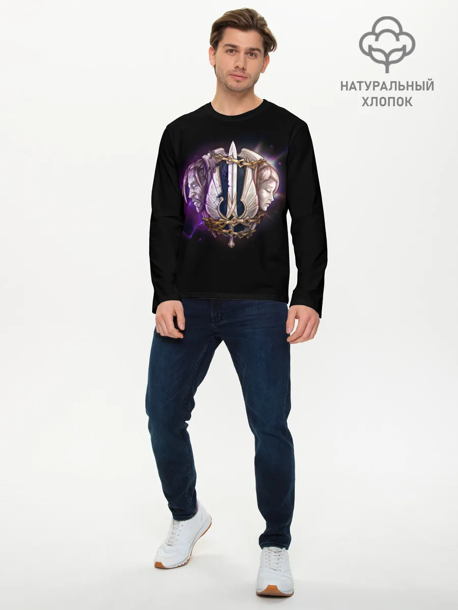 Мужской лонгслив базовый / Лига легенд