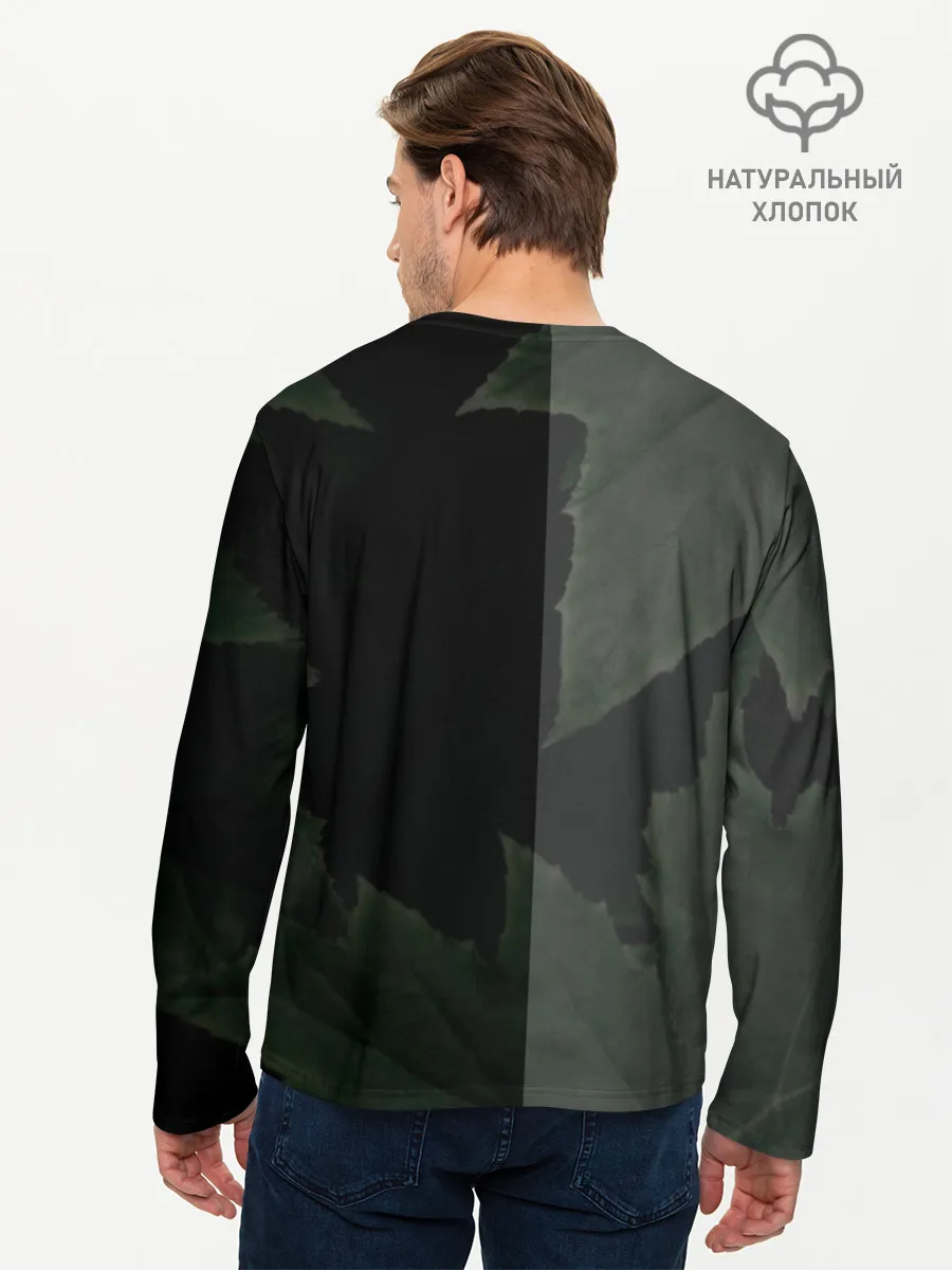 Мужской лонгслив базовый / Rust | Мамкин Рейдер | Раст