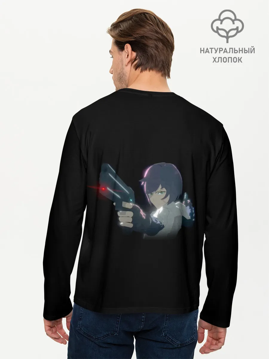 Мужской лонгслив базовый / Тихоокеанский рубеж