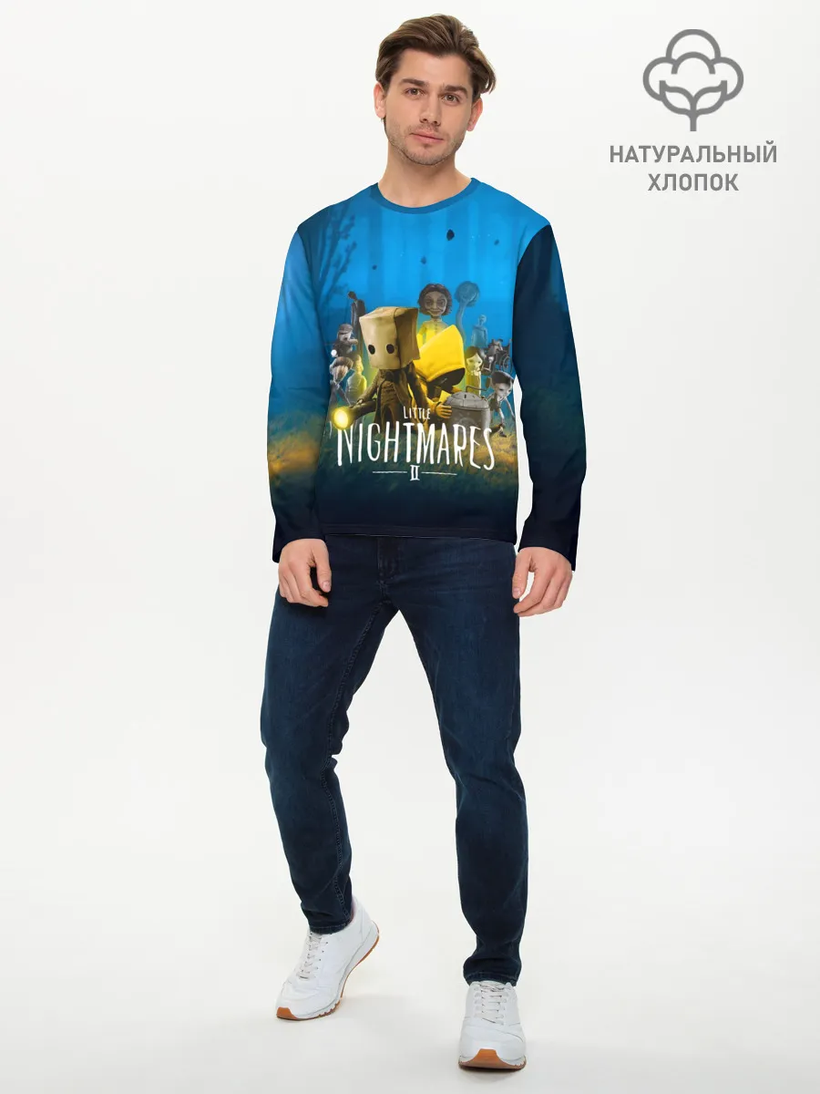 Мужской лонгслив базовый / LITTLE NIGHTMARES 2
