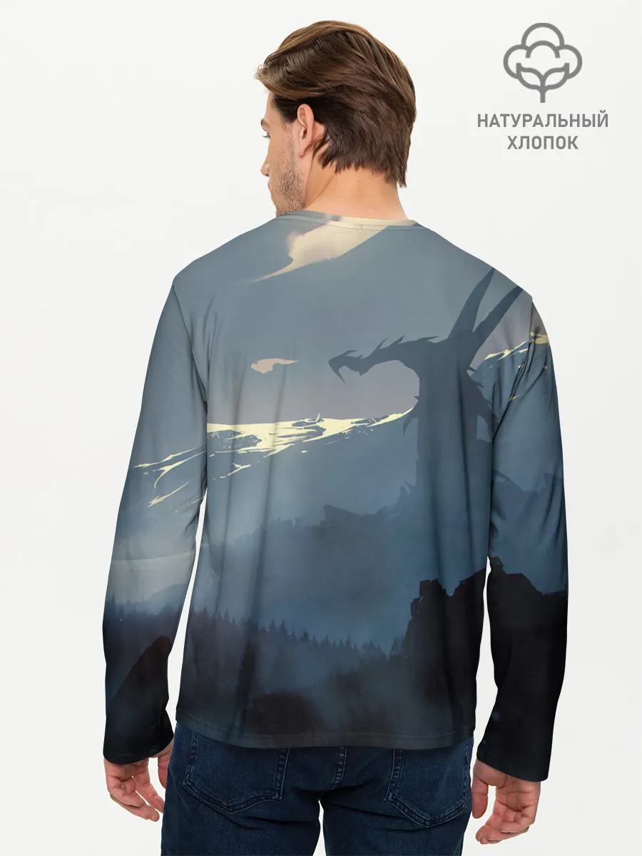 Мужской лонгслив базовый / Ведьмак