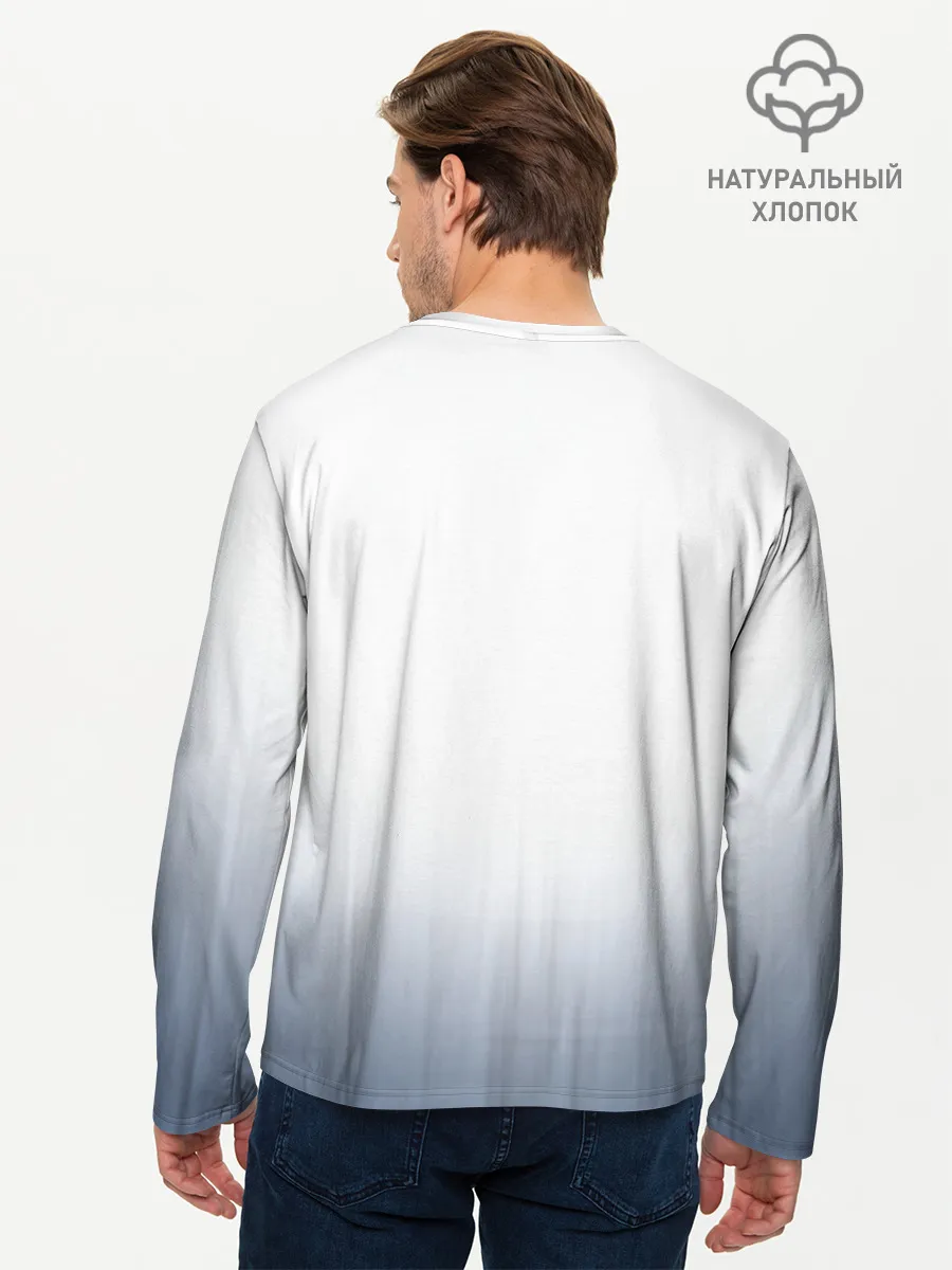 Мужской лонгслив базовый / Птичья любовь