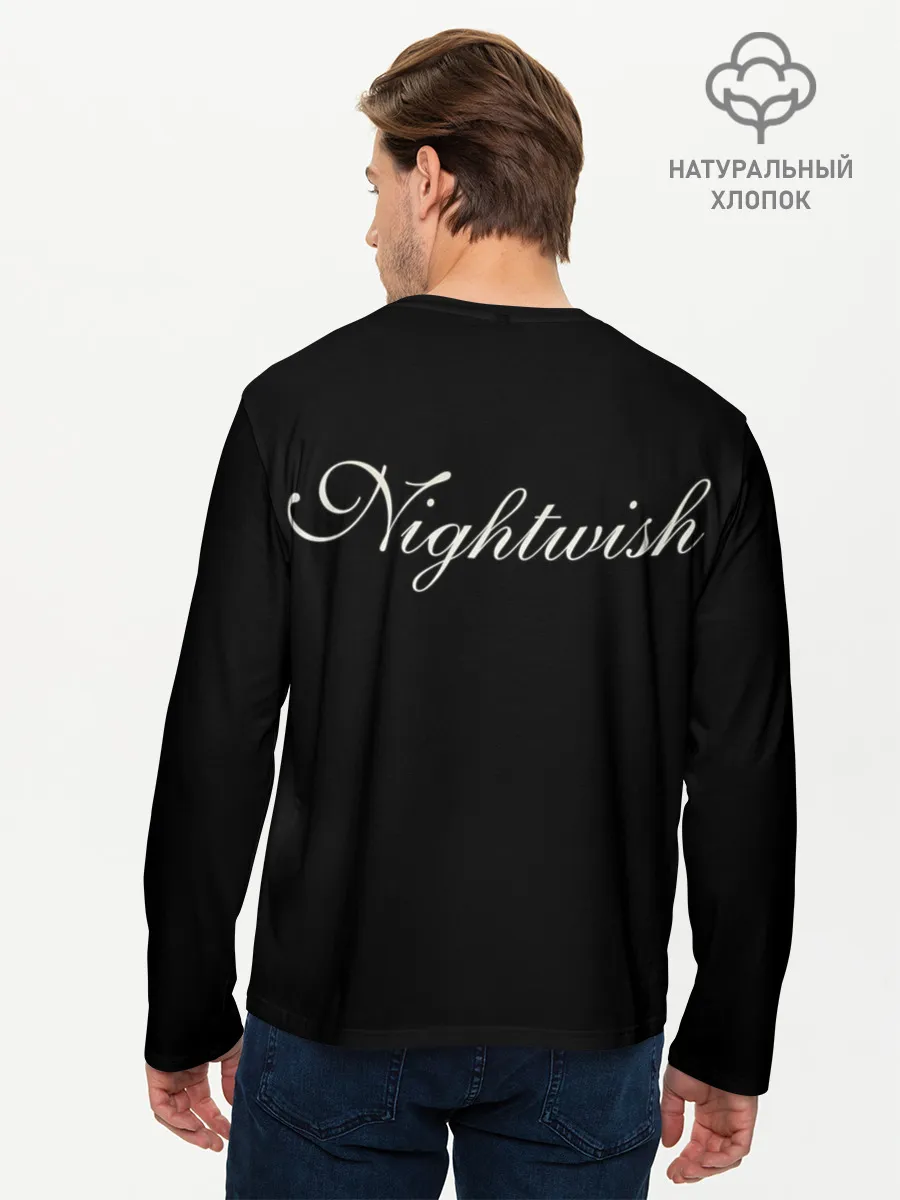 Мужской лонгслив базовый / Nightwish Art