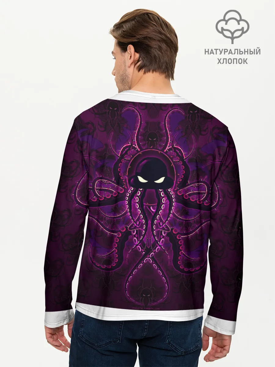 Мужской лонгслив базовый / octopus | осьминог