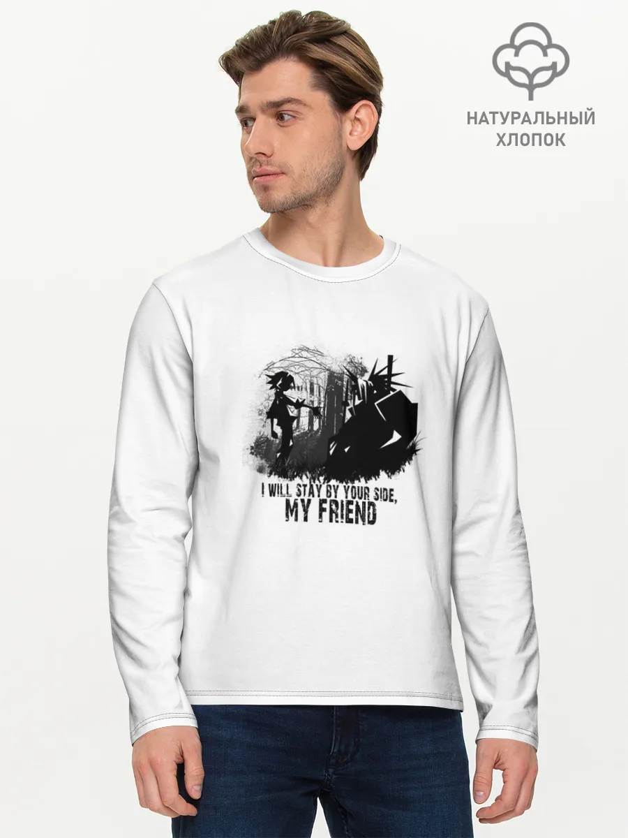 Мужской лонгслив базовый / Shaman King