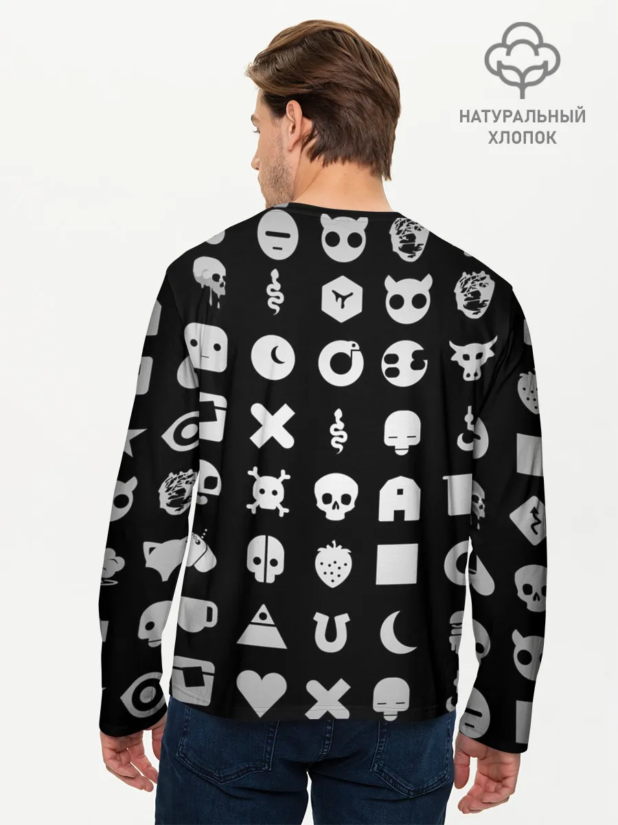 Мужской лонгслив базовый / Любовь смерть и роботы