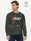 Мужской лонгслив базовый / Rust | Мамкин Рейдер | Раст