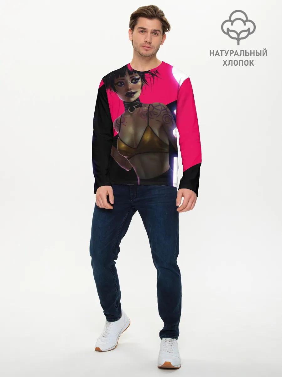 Мужской лонгслив базовый / The Witness