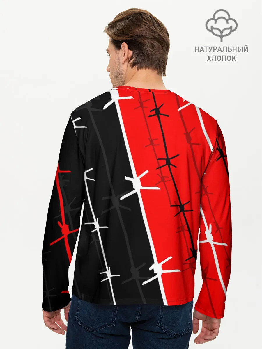 Мужской лонгслив базовый / SCUM