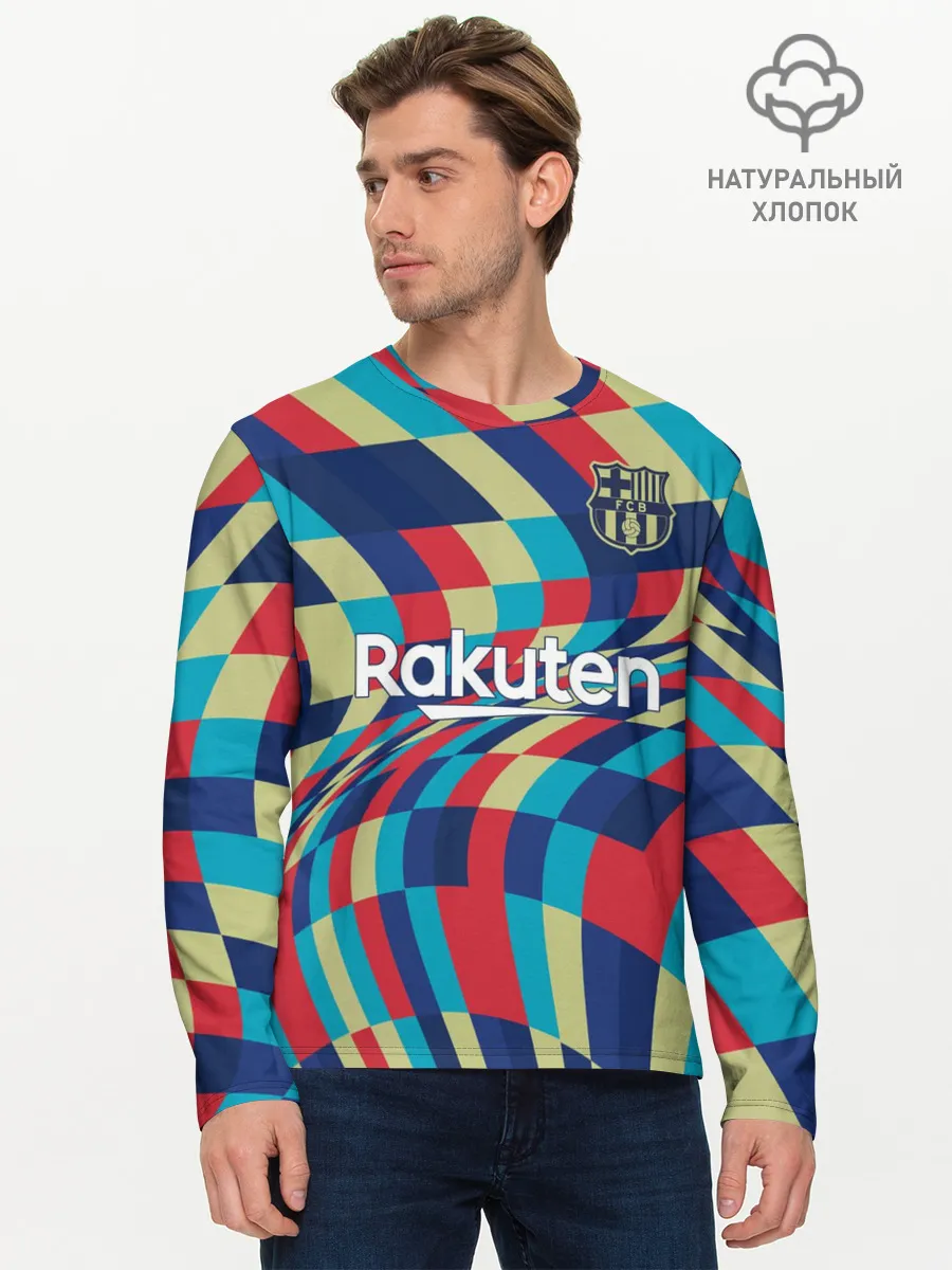 Мужской лонгслив базовый / FC Barcelona | La Liga Pre-Match