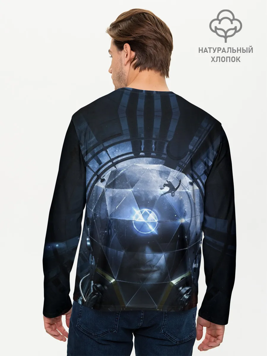 Мужской лонгслив базовый / Prey Морган Ю