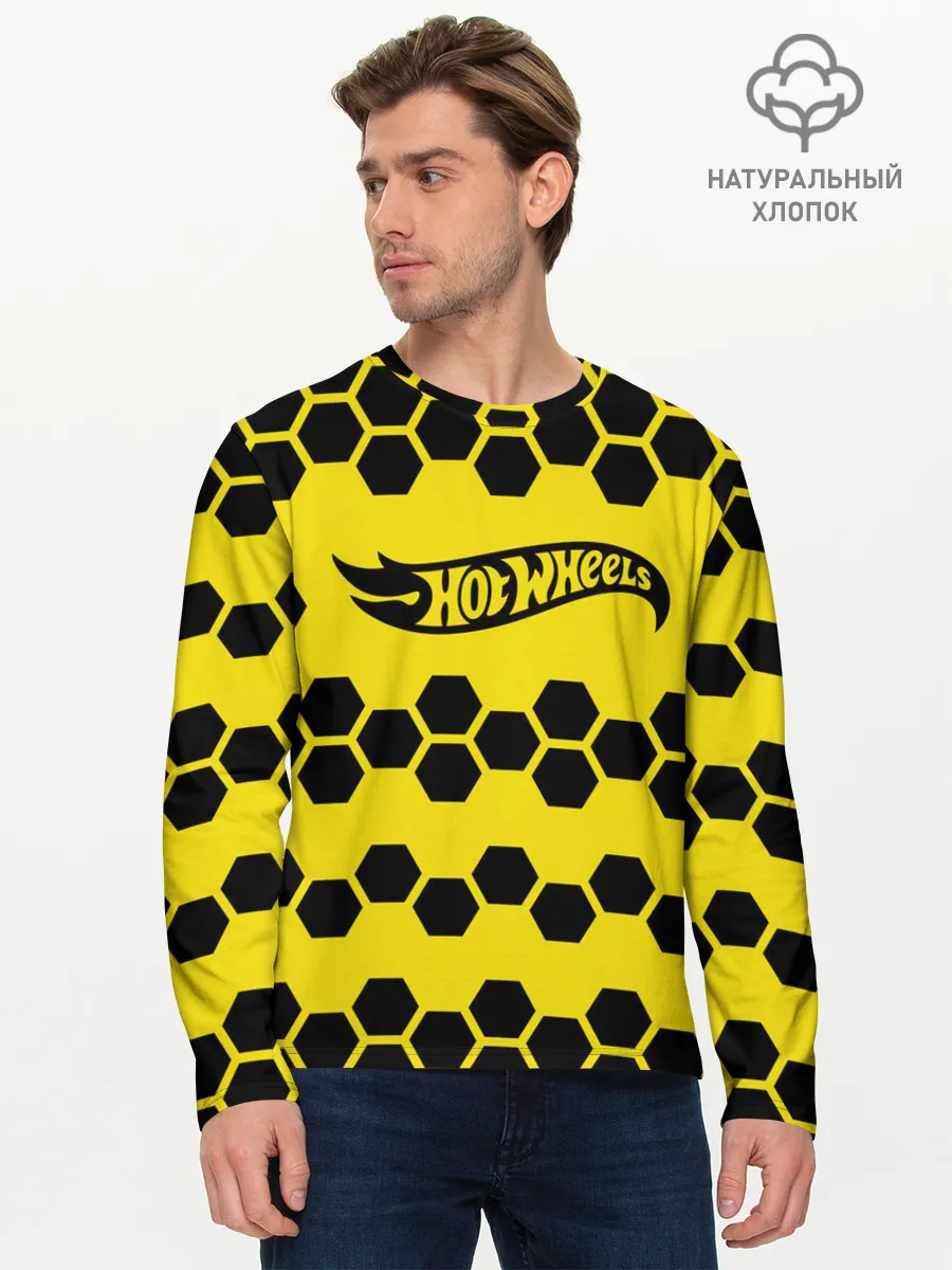 Мужской лонгслив базовый / Hot Wheels