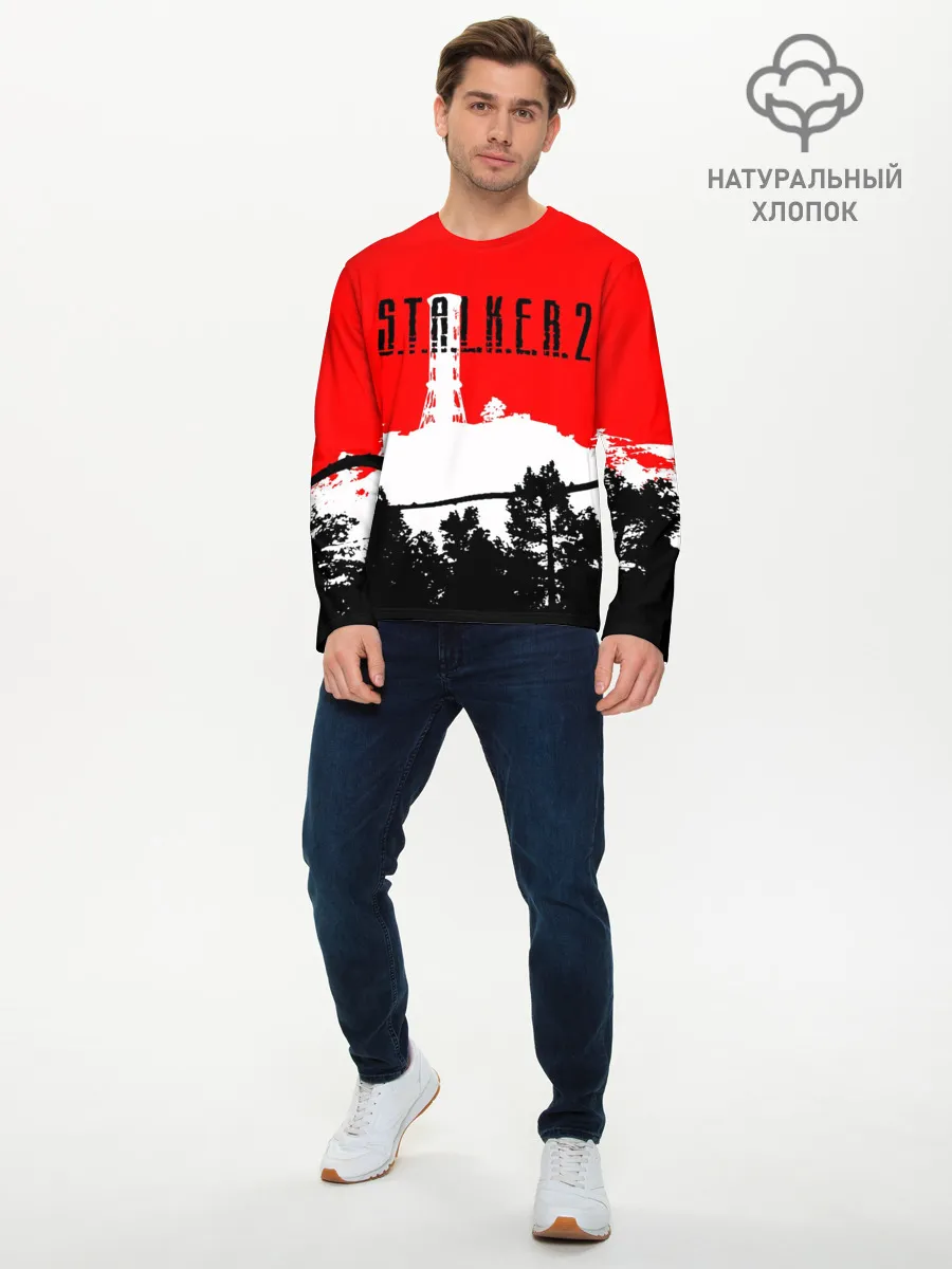 Мужской лонгслив базовый / STALKER 2