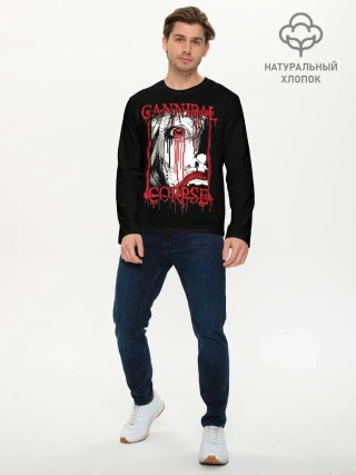 Мужской лонгслив базовый / Cannibal Corpse | 2