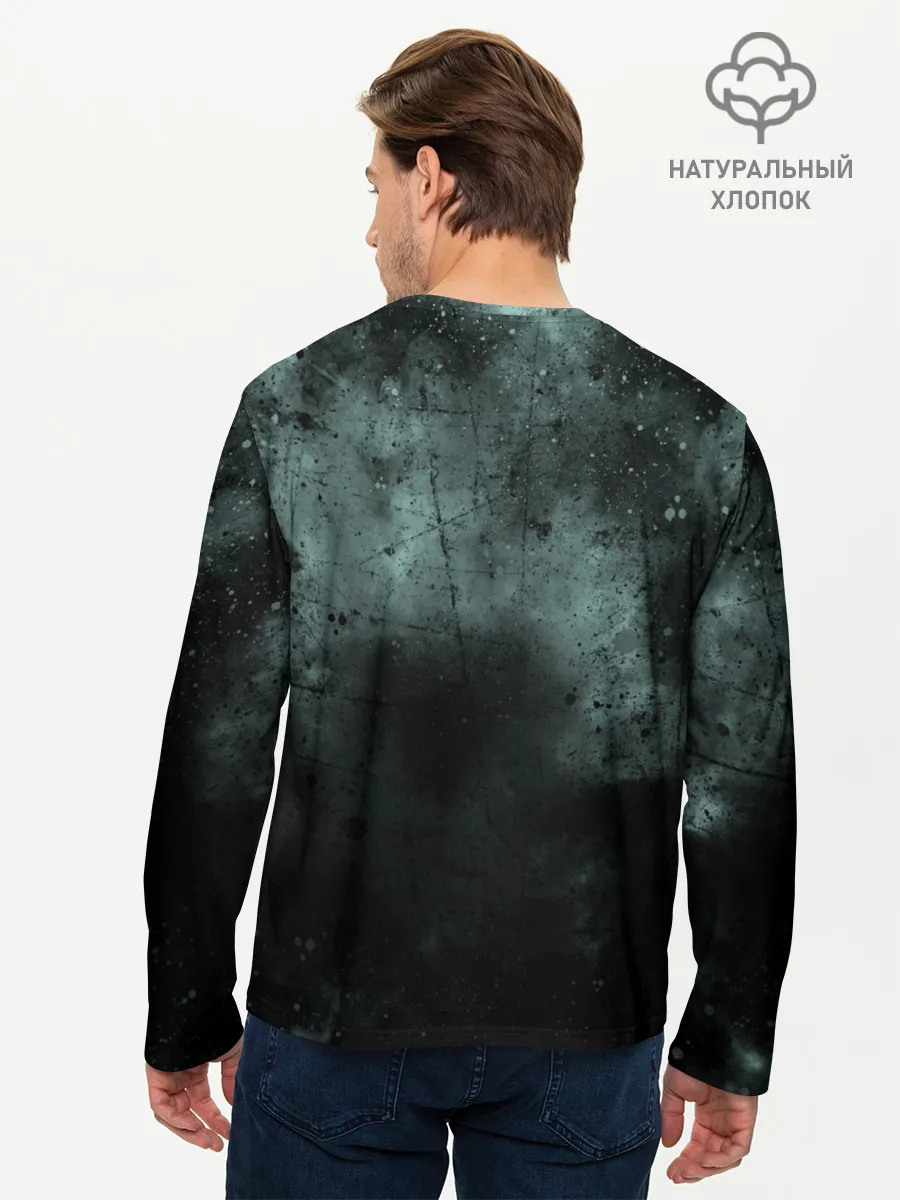 Мужской лонгслив базовый / Powerwolf