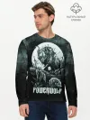 Мужской лонгслив базовый / Powerwolf