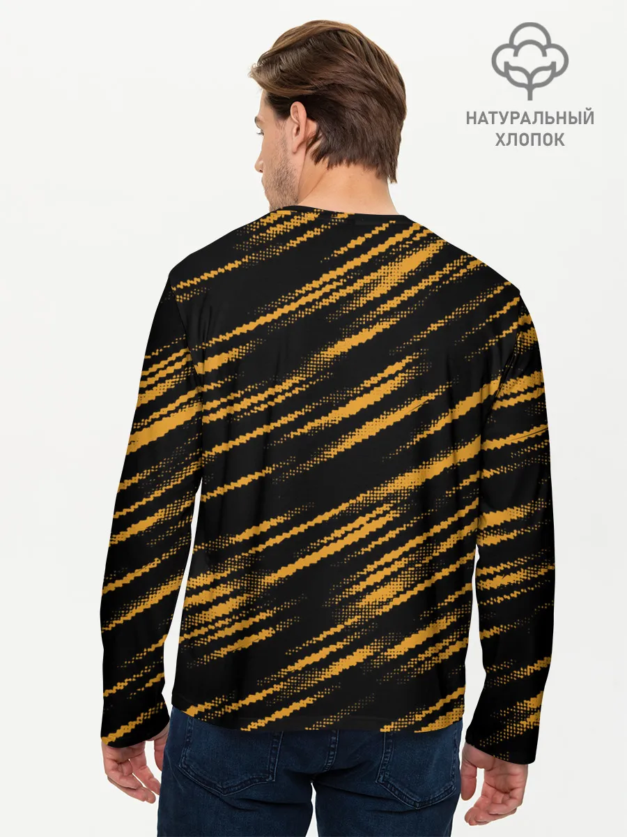 Мужской лонгслив базовый / Bumblebee