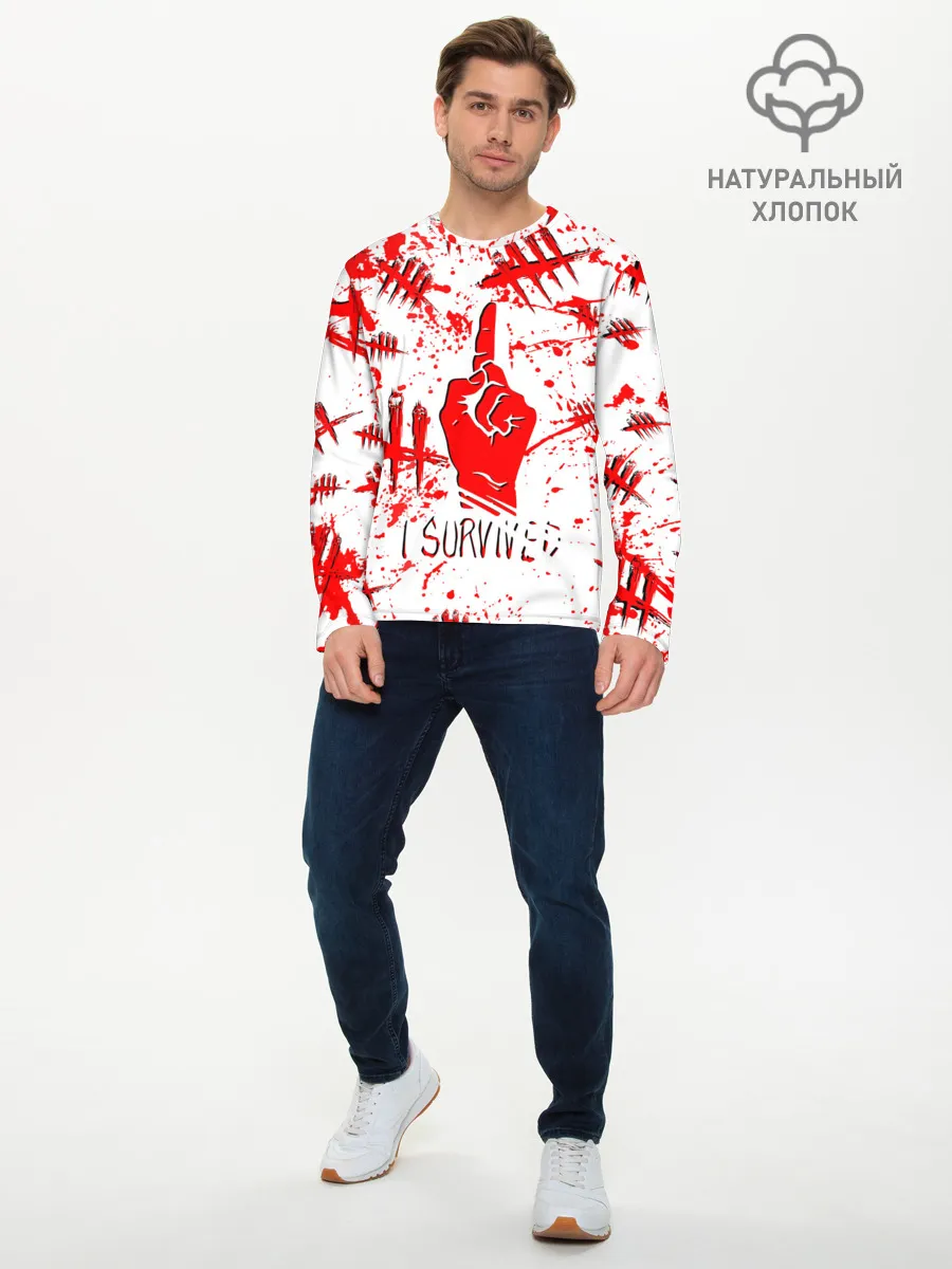 Мужской лонгслив базовый / Dead by Daylight.