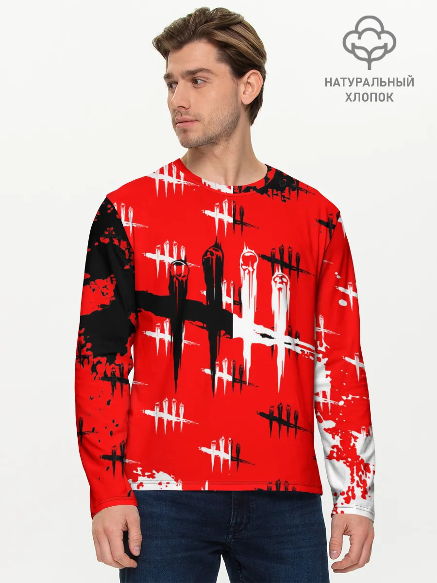 Мужской лонгслив базовый / dead by daylight.