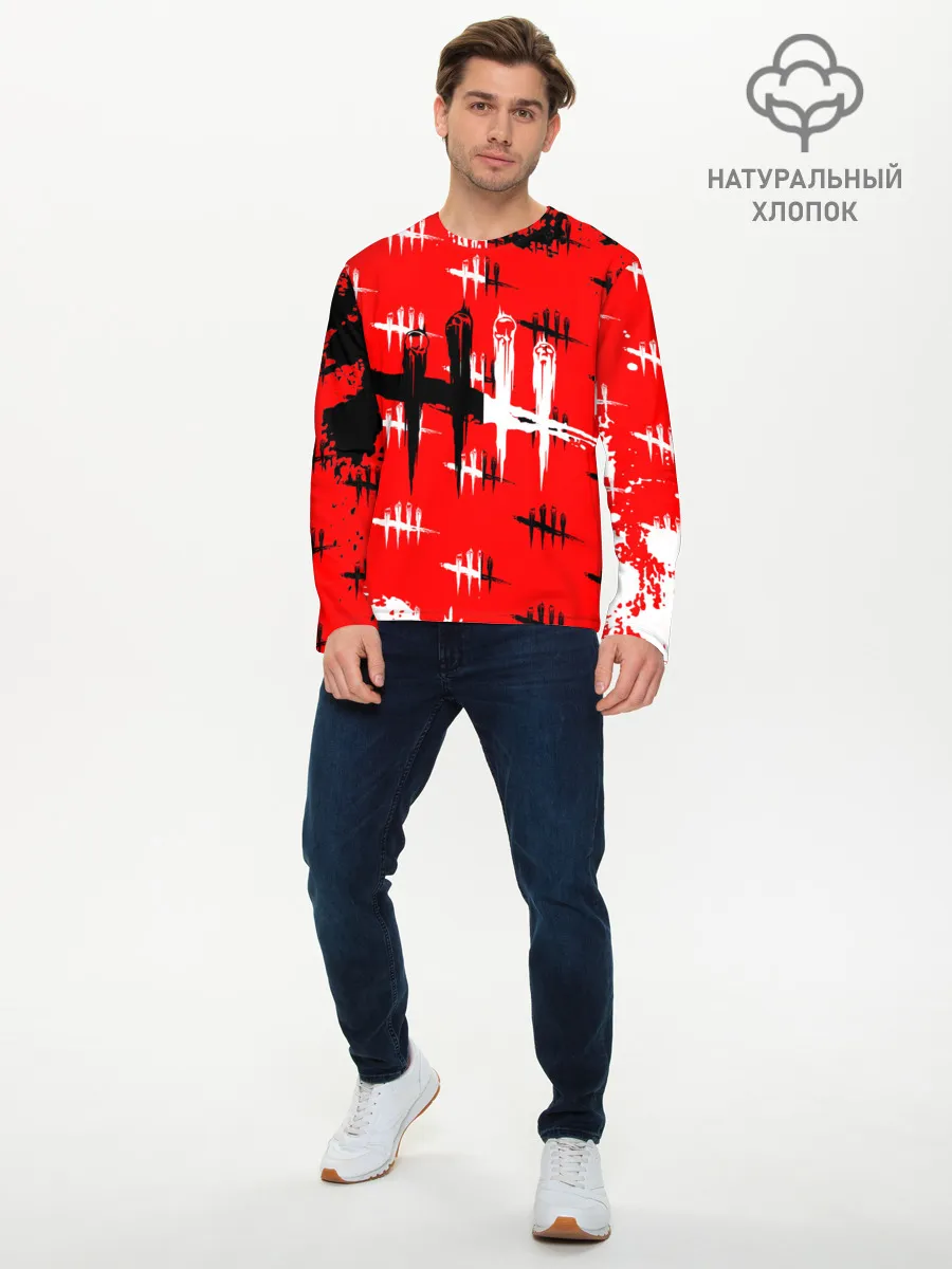 Мужской лонгслив базовый / dead by daylight.