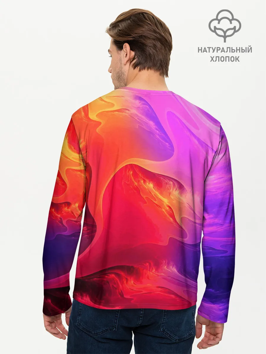 Мужской лонгслив базовый / Шаман Кинг | Йо Асакура