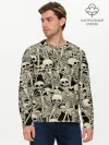 Мужской лонгслив базовый / Skeleton