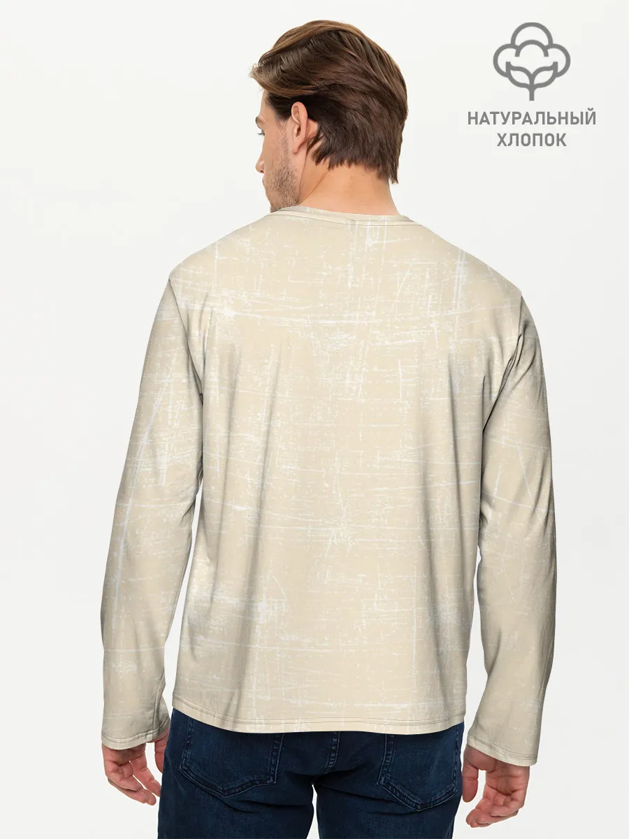 Мужской лонгслив базовый / Бессмертный полк