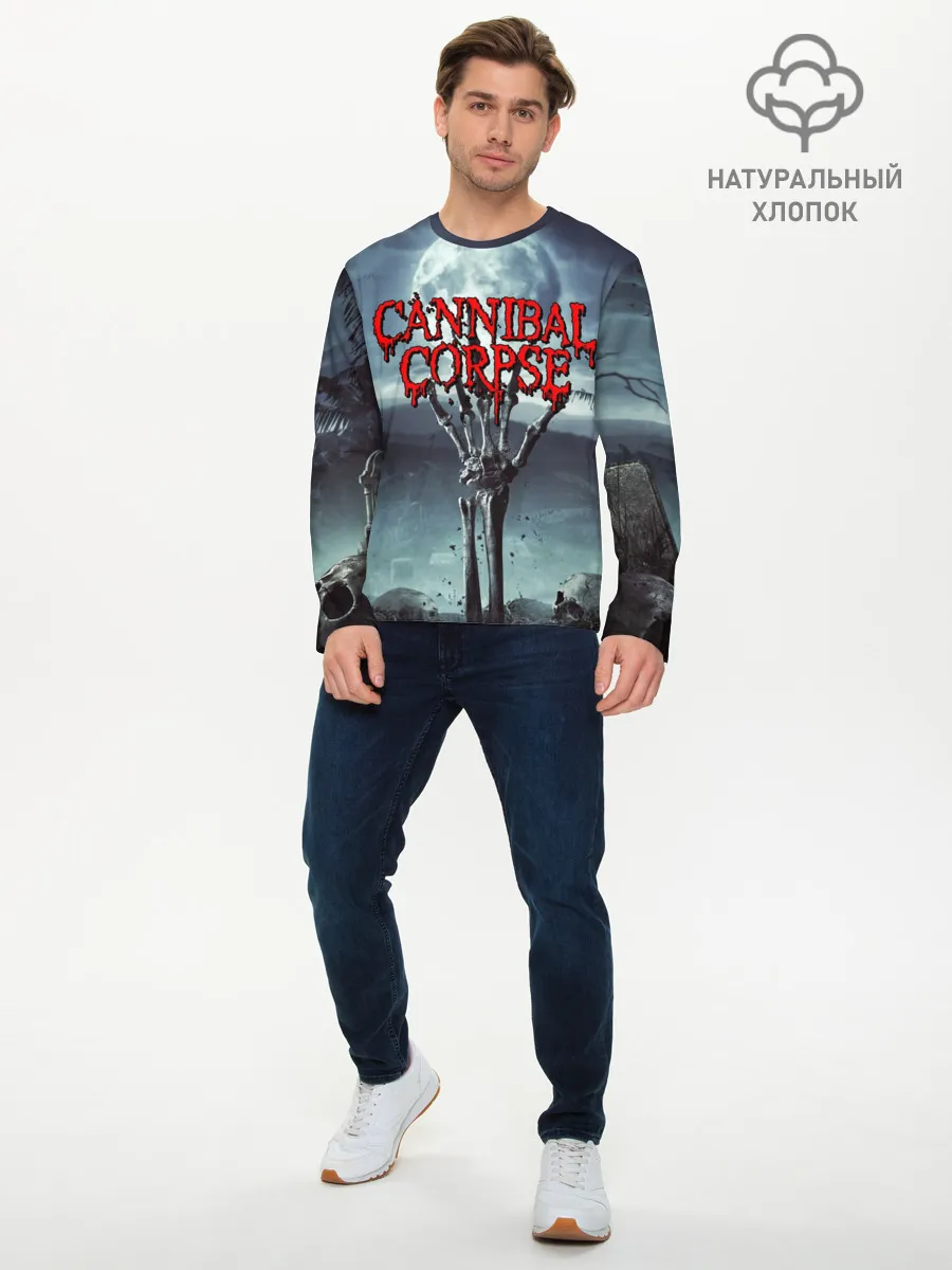 Мужской лонгслив базовый / CANNIBAL CORPSE