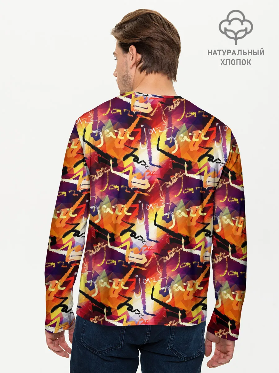 Мужской лонгслив базовый / Jazz