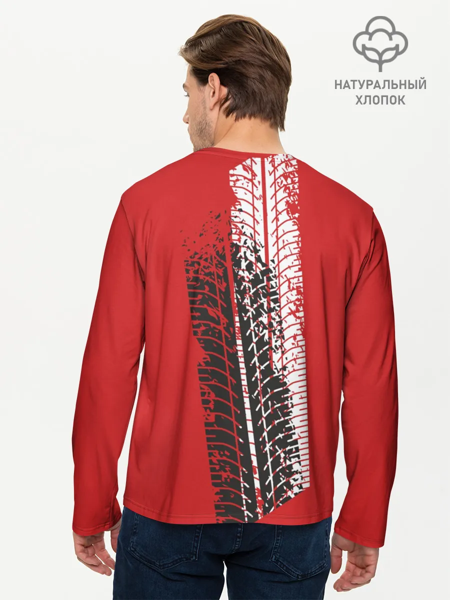 Мужской лонгслив базовый / Протектор шин