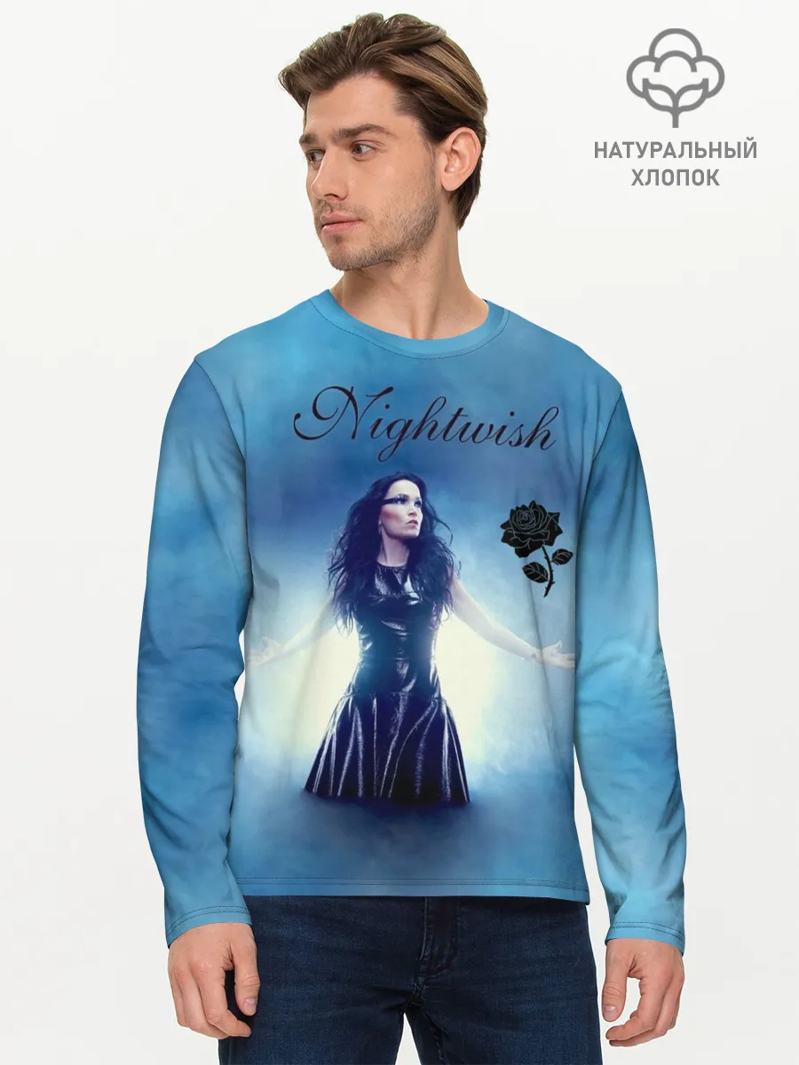 Мужской лонгслив базовый / Nightwish