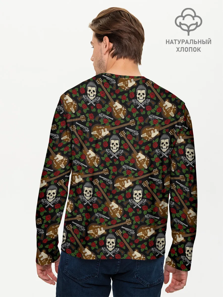 Мужской лонгслив базовый / ROCK