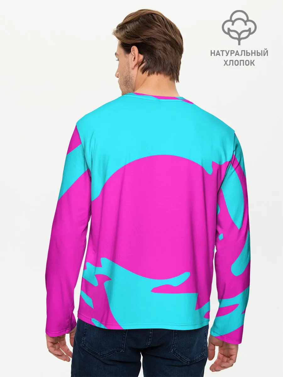 Мужской лонгслив базовый / Путешественник во времени