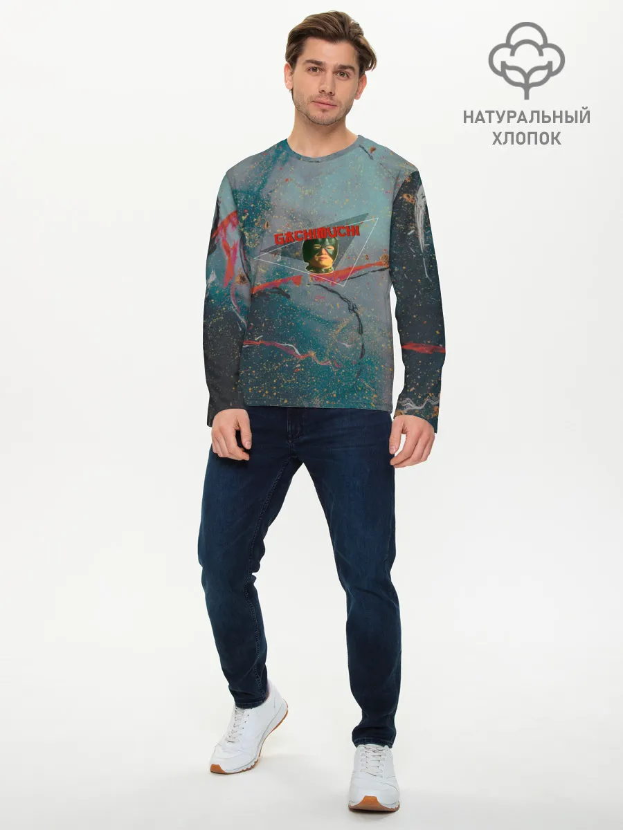 Мужской лонгслив базовый / Gachimuchi | Гачимучи ошейник